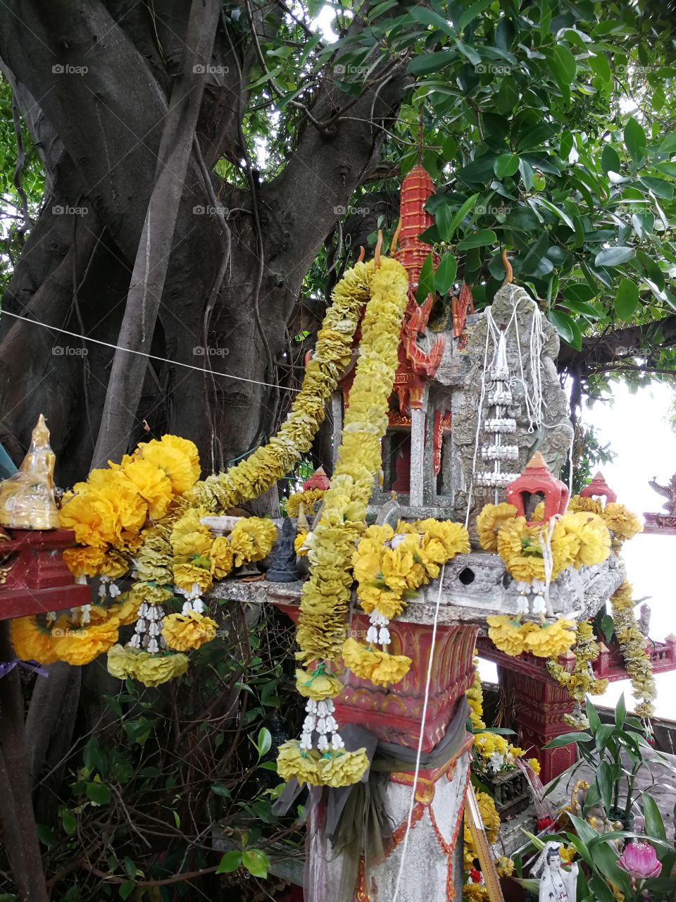 Temple, Religion, Buddha, Statue, Worship