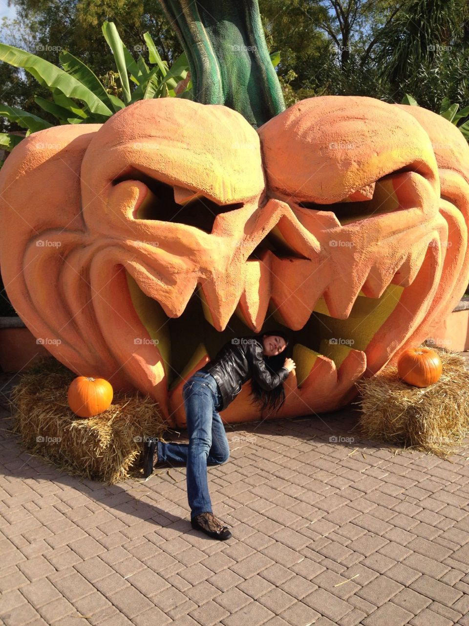 Crazy Halloween pumpkin  