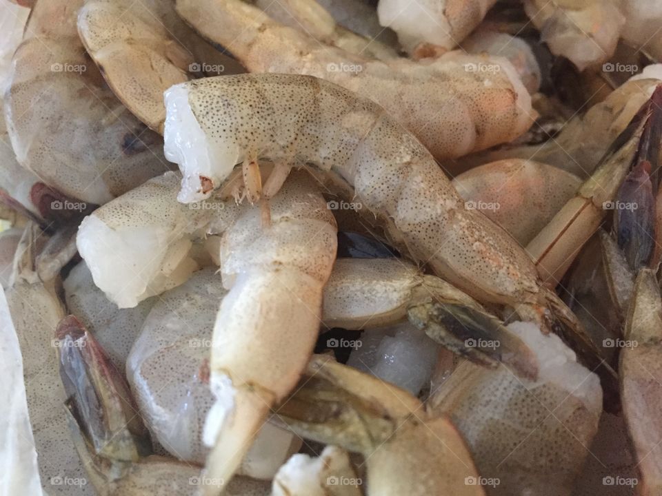 Camarón pelao shrimp
