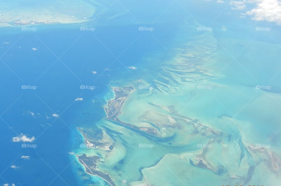 Bahamas from the air