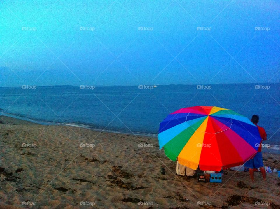 Umbrella on beach