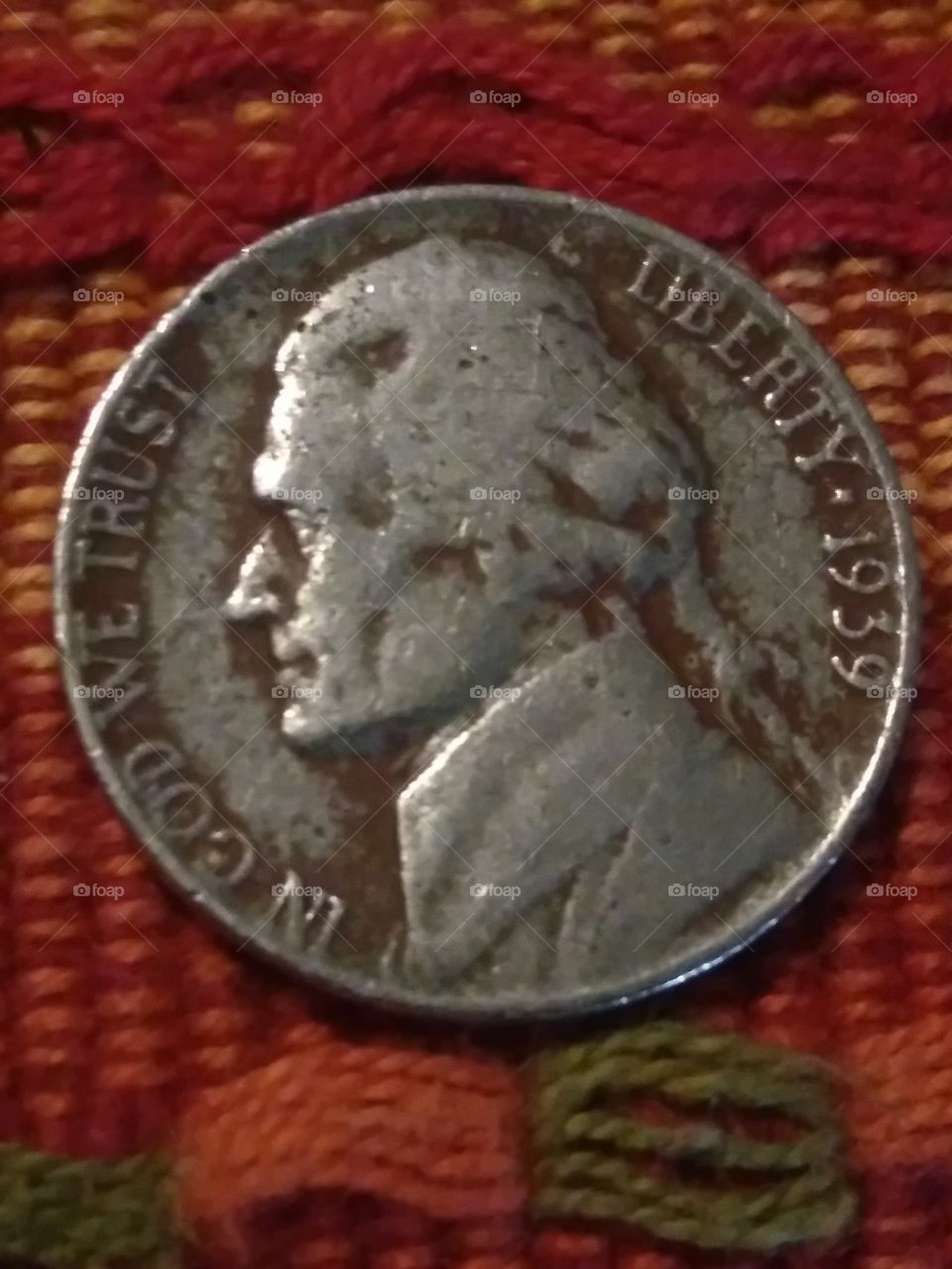 1939 Jefferson nickel