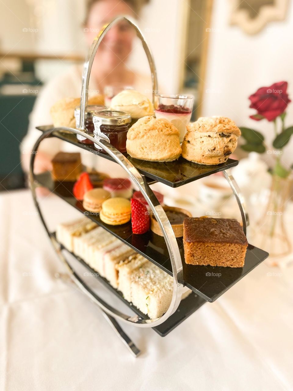 Afternoon tea is my favourite weekend treat! Beautiful cakes and patisserie with fresh sandwiches and scones!