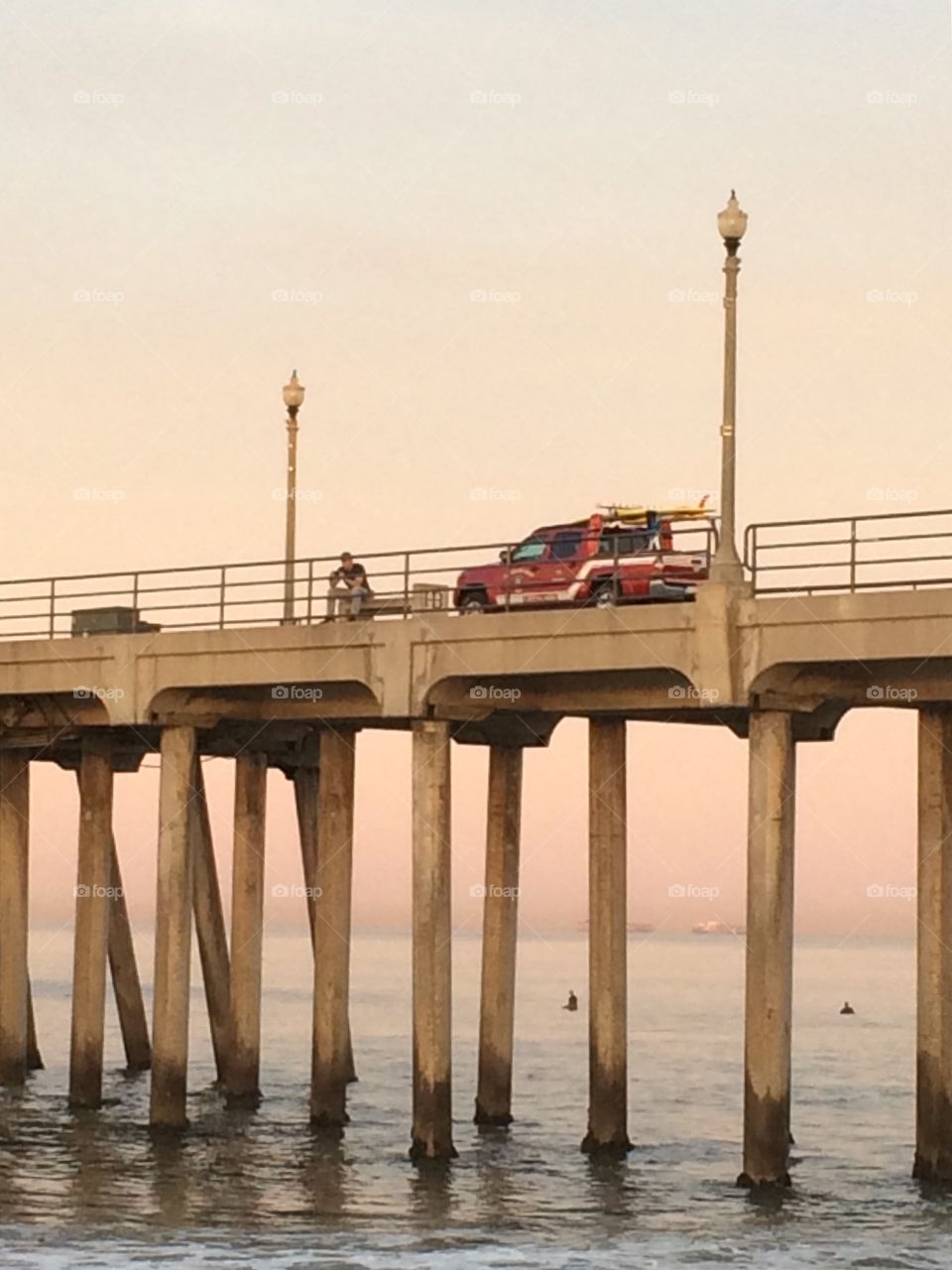 Heading to the office. Lifeguards heading into the office