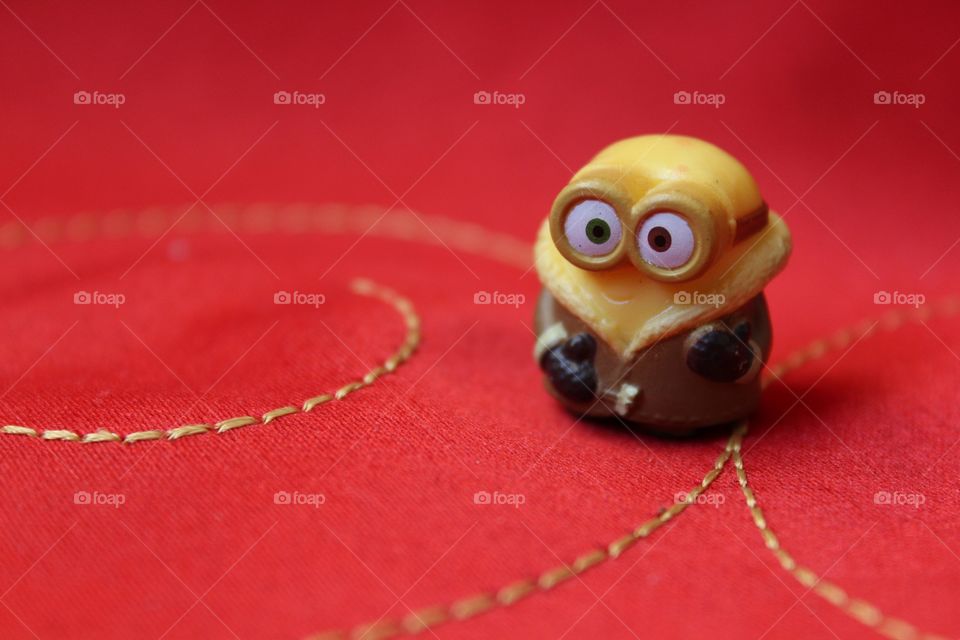 minion on a red carpet