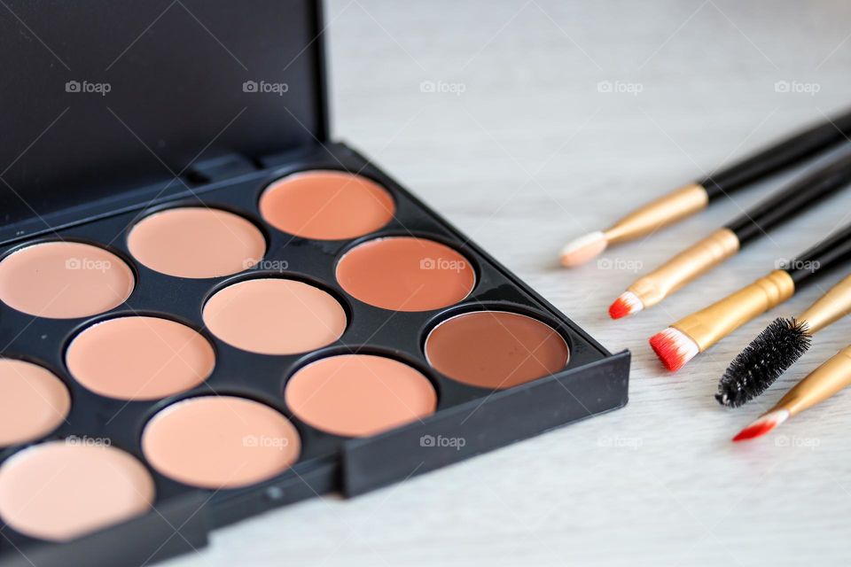 Set of makeup