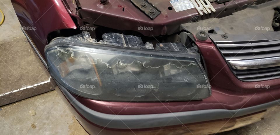 fixing the head lights