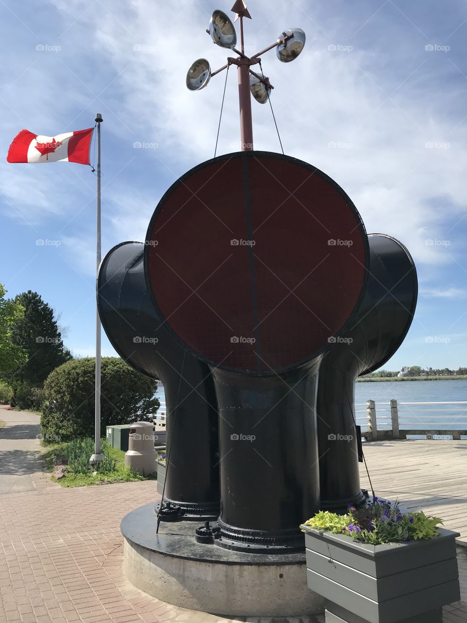 Locally famous bells that echo with the water