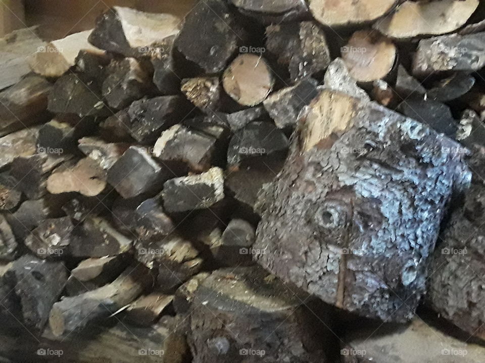 pile of wood