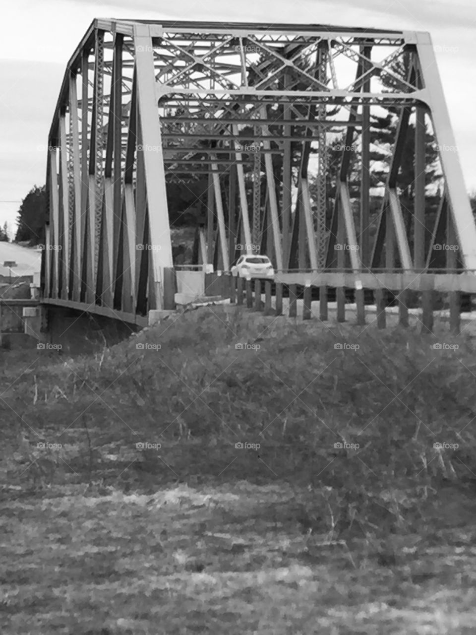 French River bridge at French River Ontario a landmark that many have known and recognized for years