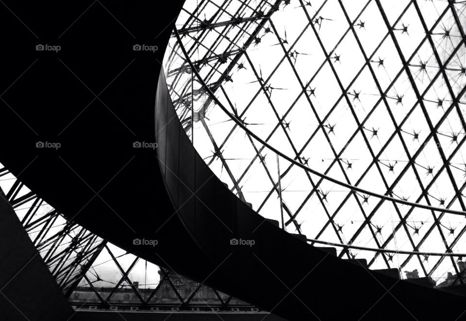 Louvre stairs