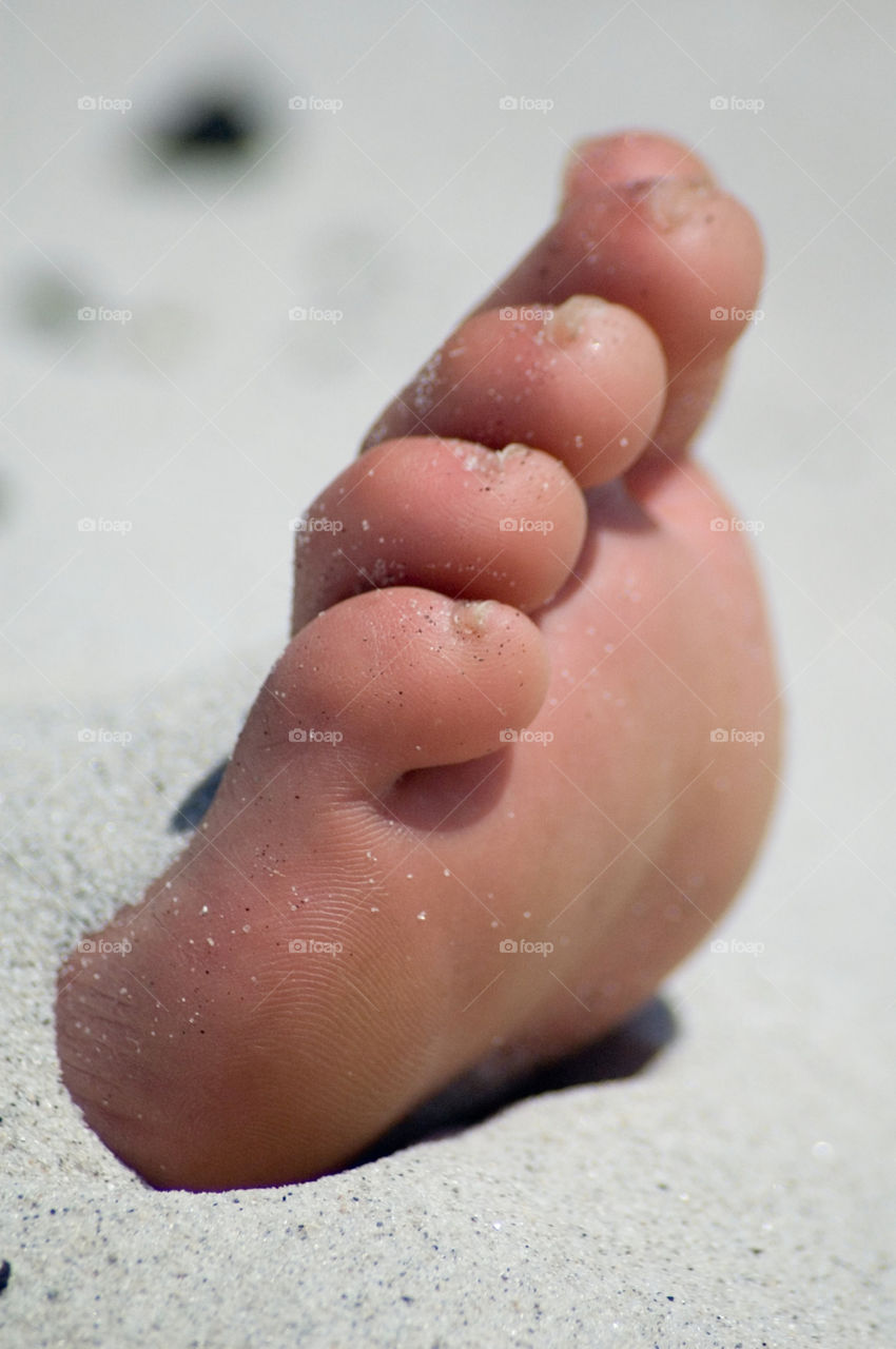 Foot, Child, Baby, Little, One