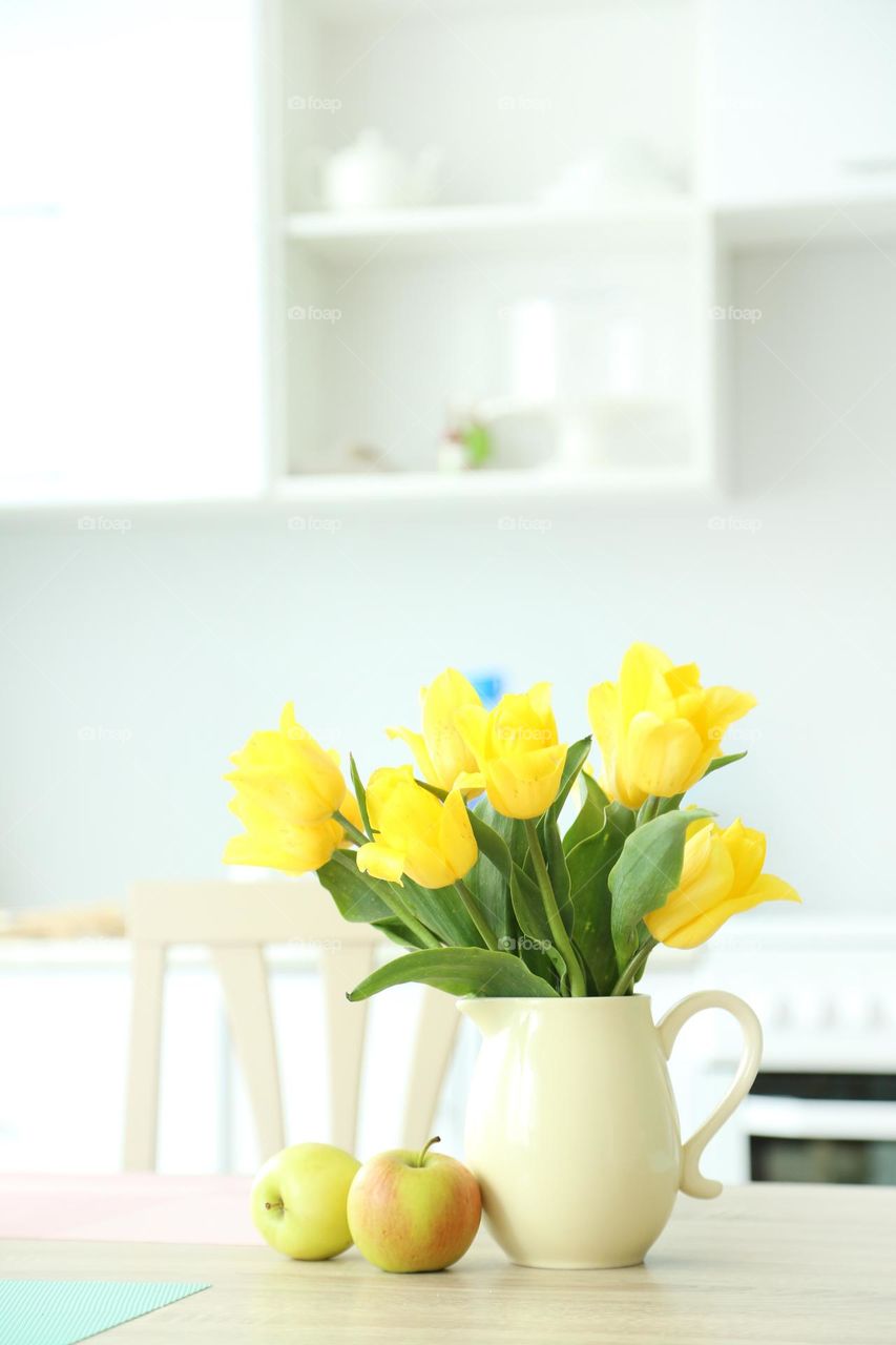 Flowers in the vase