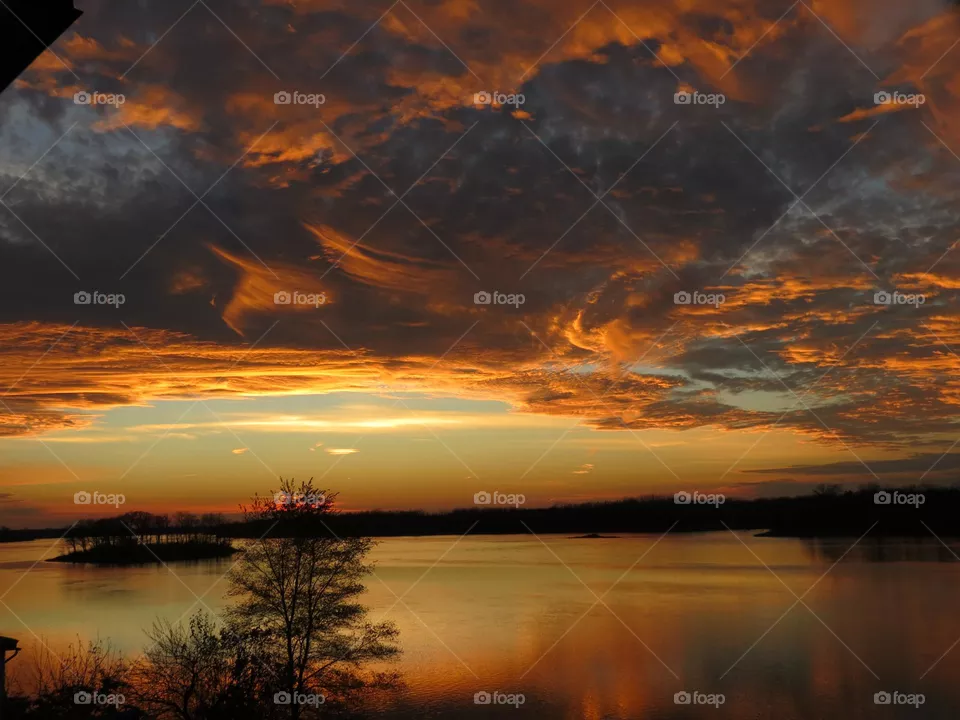 Evening sky