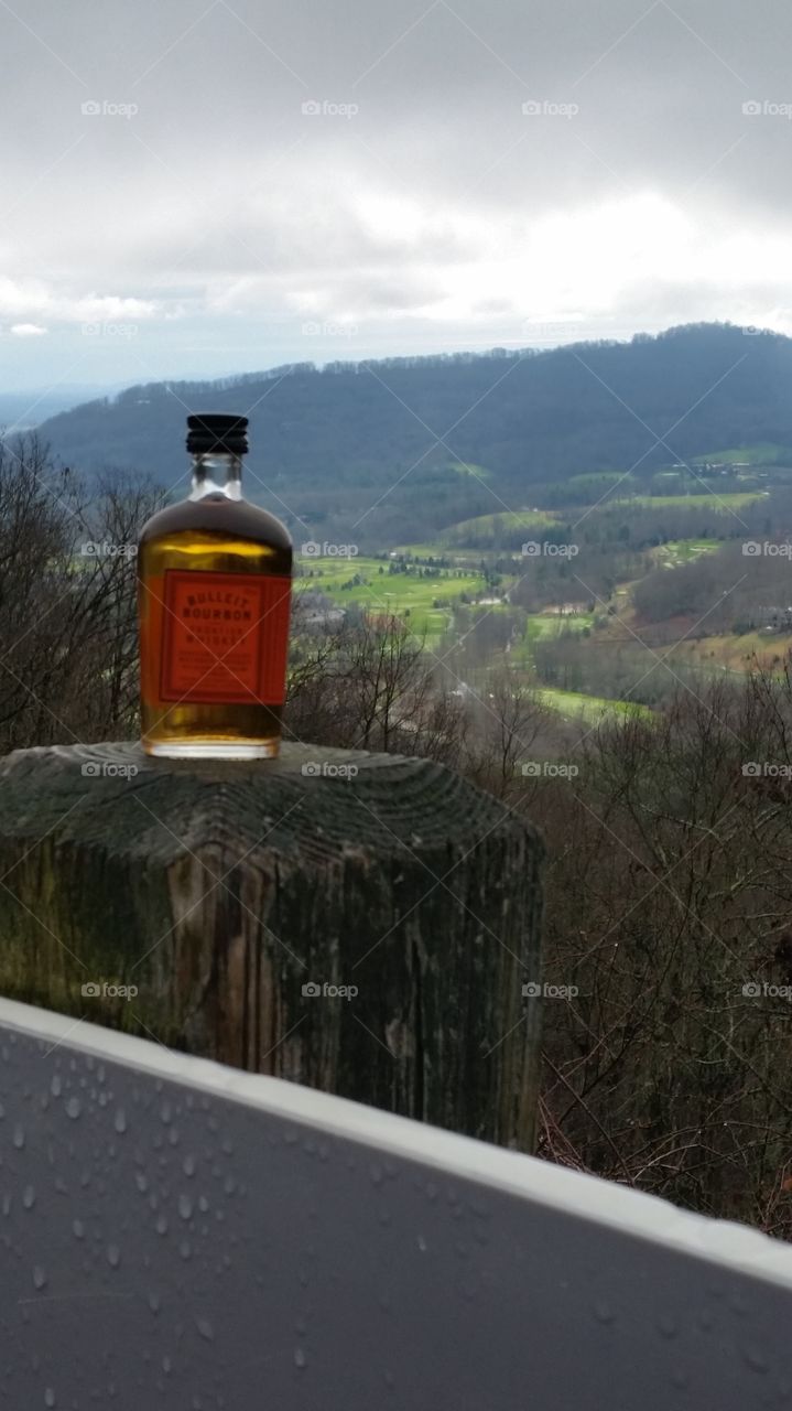 Parkway overlook. Beautiful day for a drive on the Blue Ridge parkway and stop in to take a few pictures