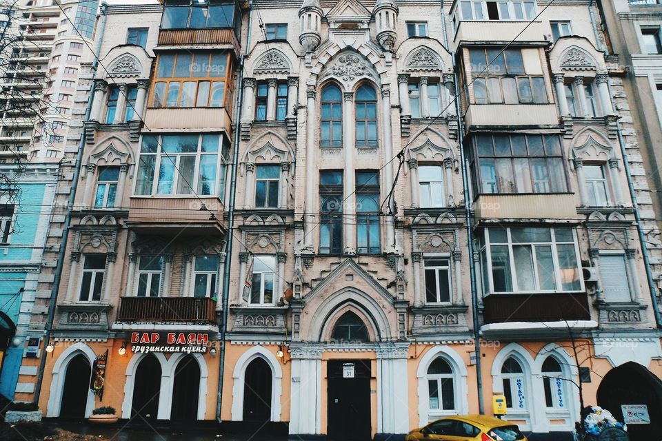 old architecture Kiev, Kiev, autumn 2016