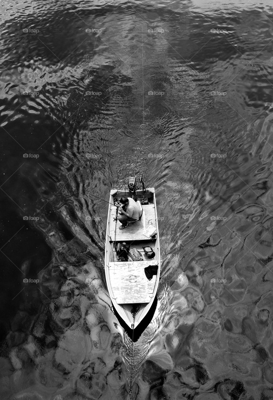 Boating the Delaware river