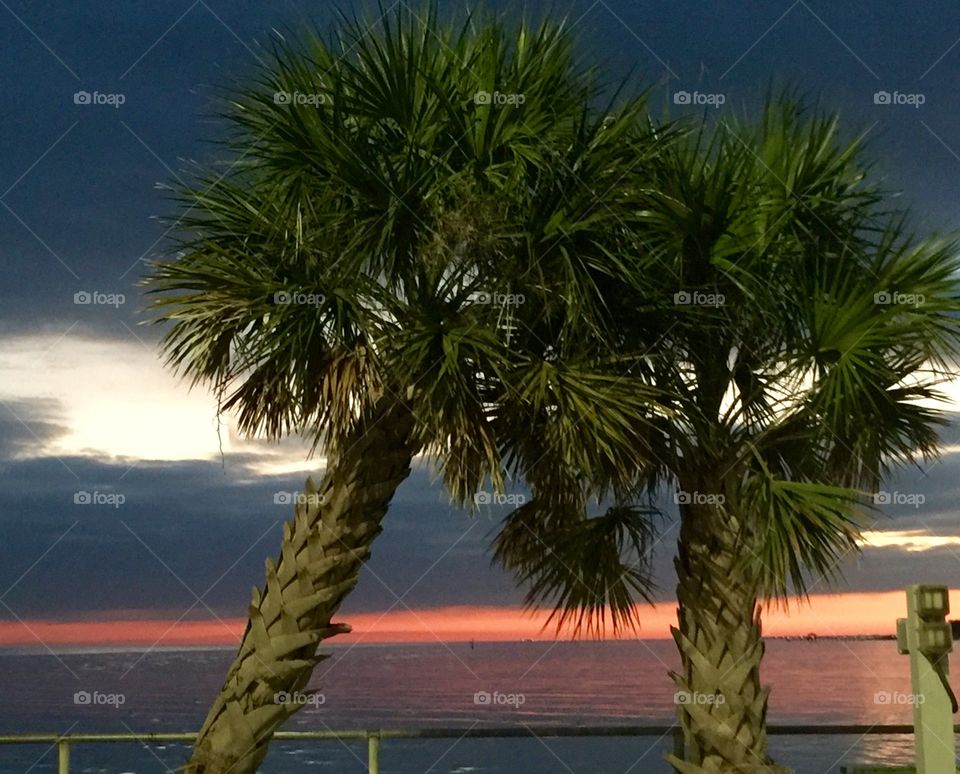 Sunset in Biloxi