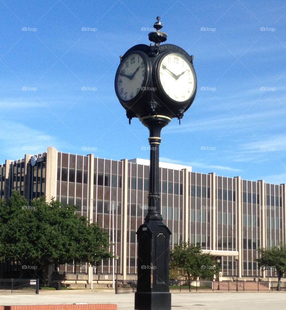 Downtown clock