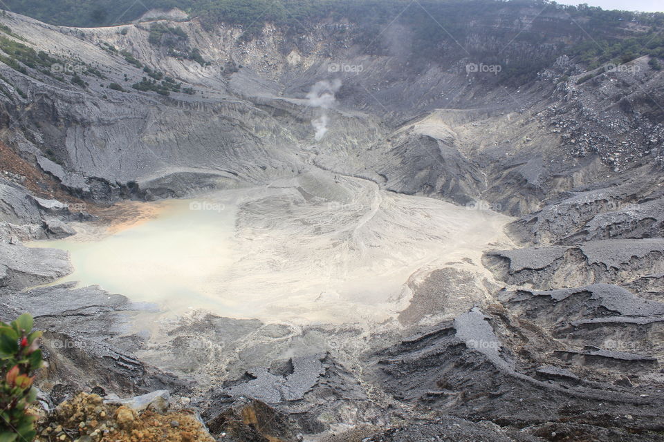 Mountain Crater Tangkuban Perahu