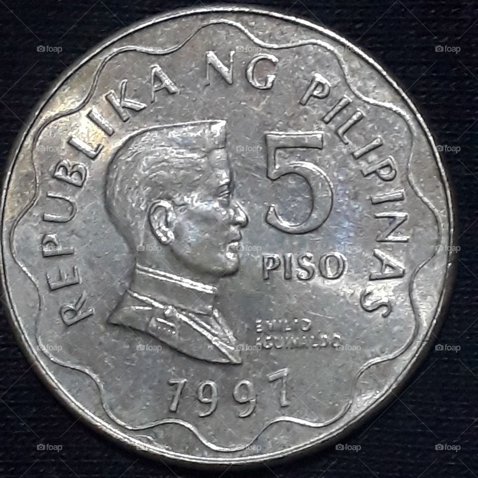 philippine 5 peso coin