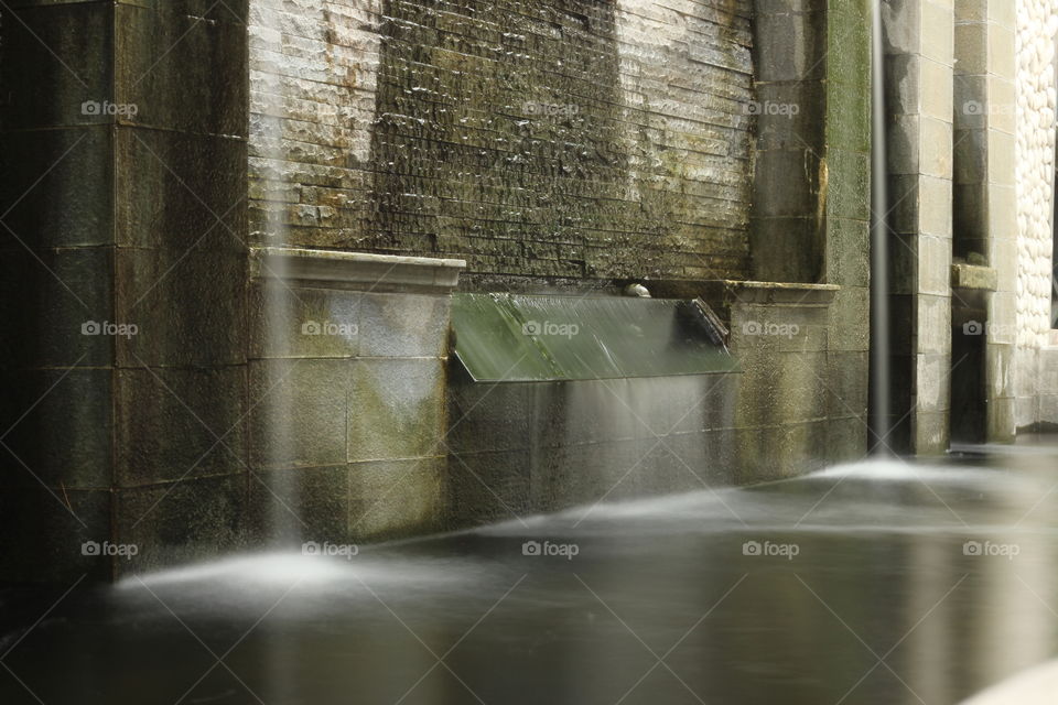 air baknya kapas yang putih bersih