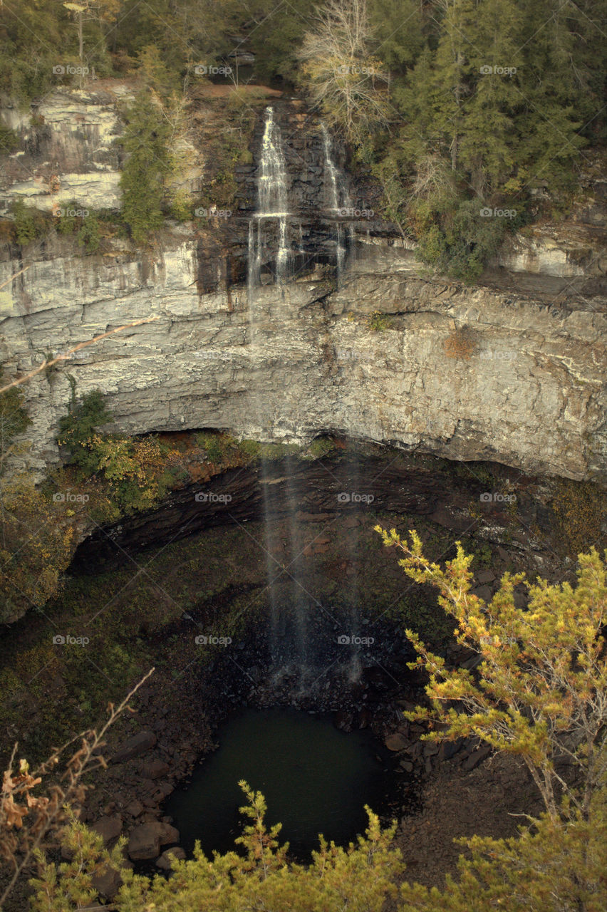 Waterfall at Fall Creek Falls, TN