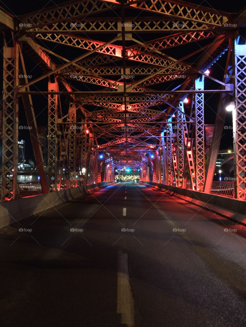 Bridge at night