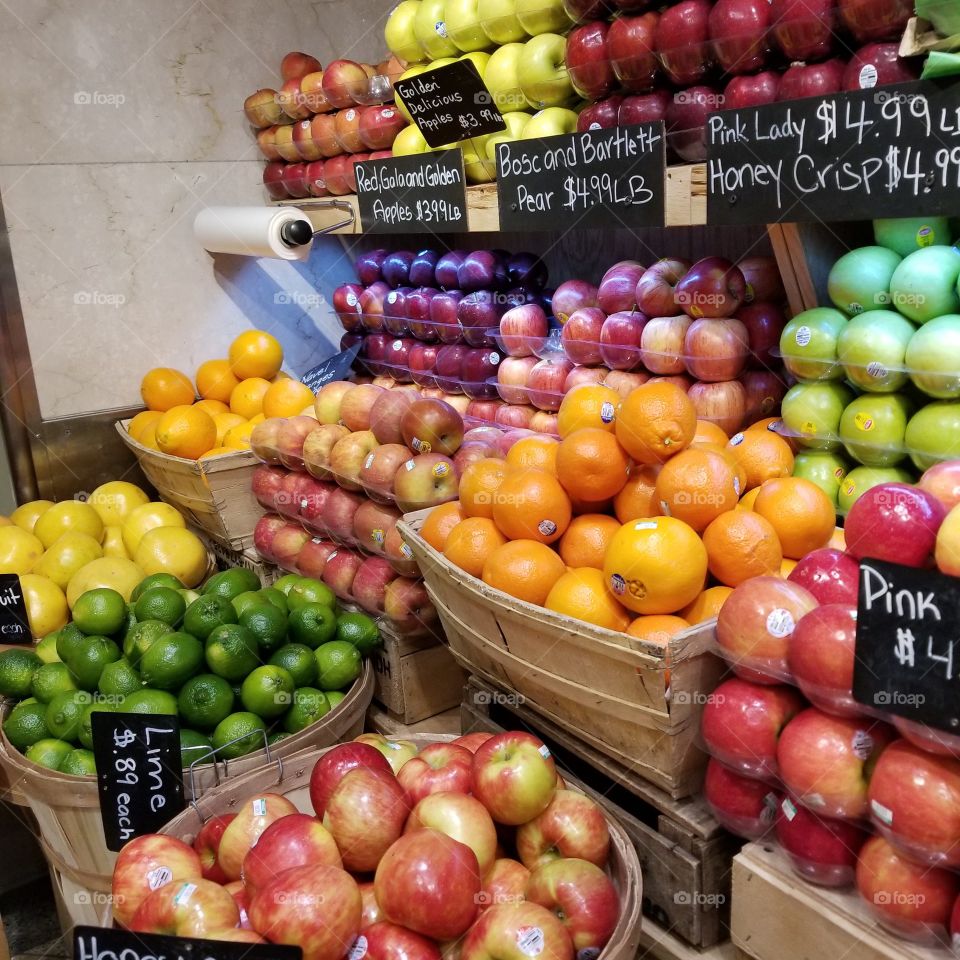 Beautiful fresh fruit