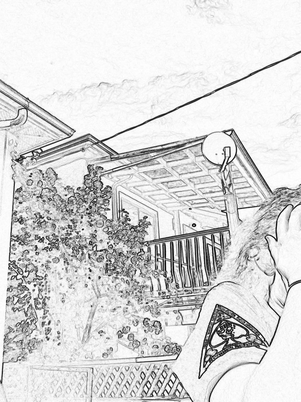 Monochrome, No Person, Architecture, Outdoors, Art