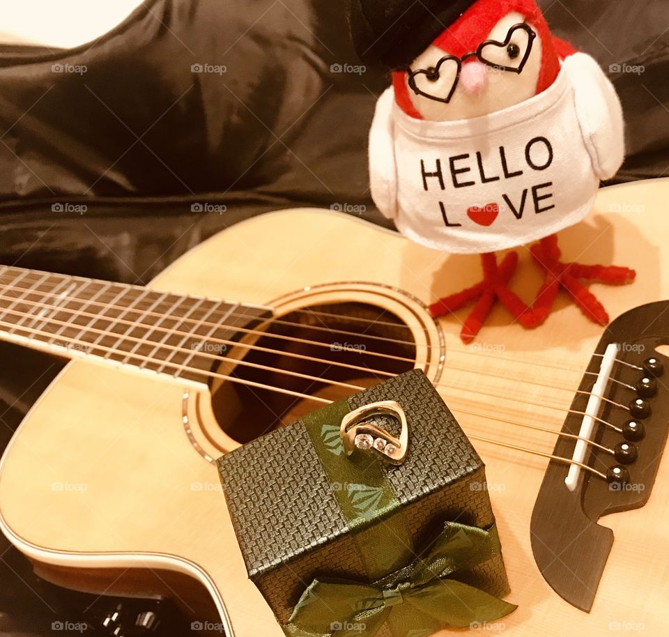 Taking a weekend getaway to propose to the love of my life by serenading her with my guitar! 