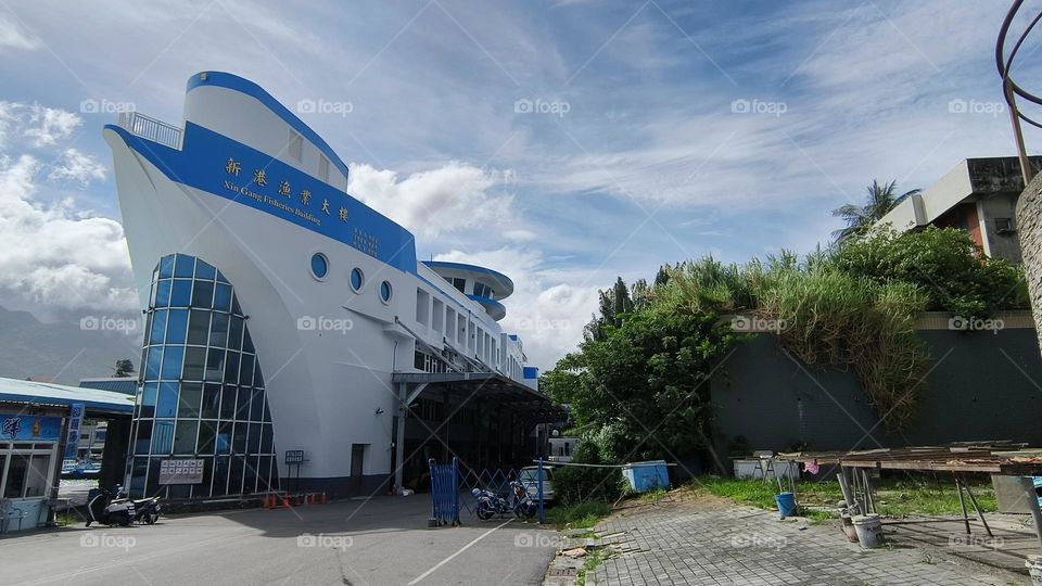 A successful fishing port in eastern Taiwan