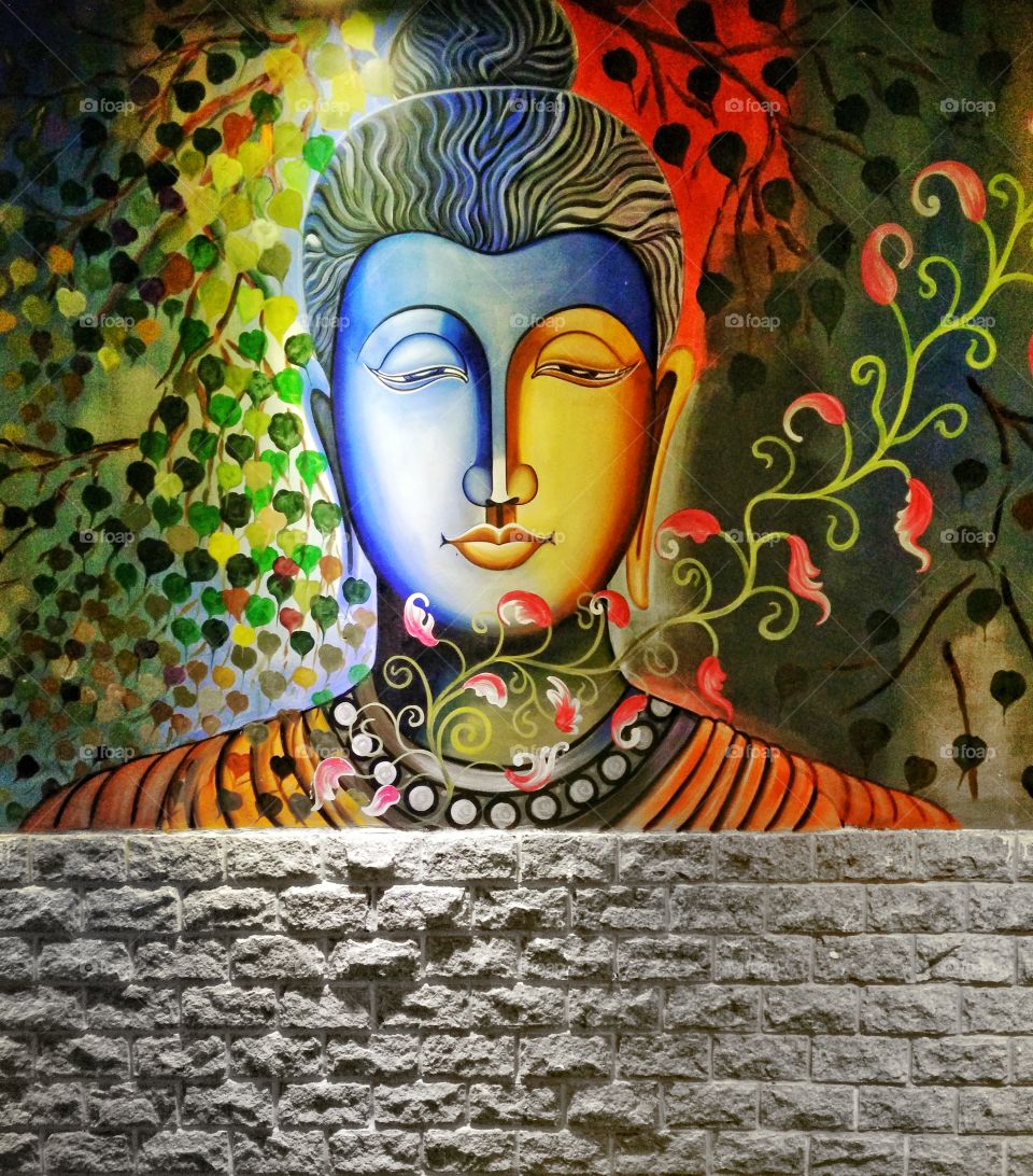 a beautiful wall painting..