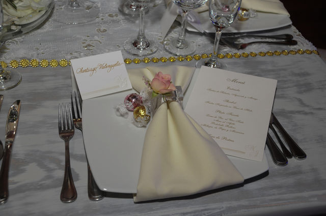 Table ready for guests.