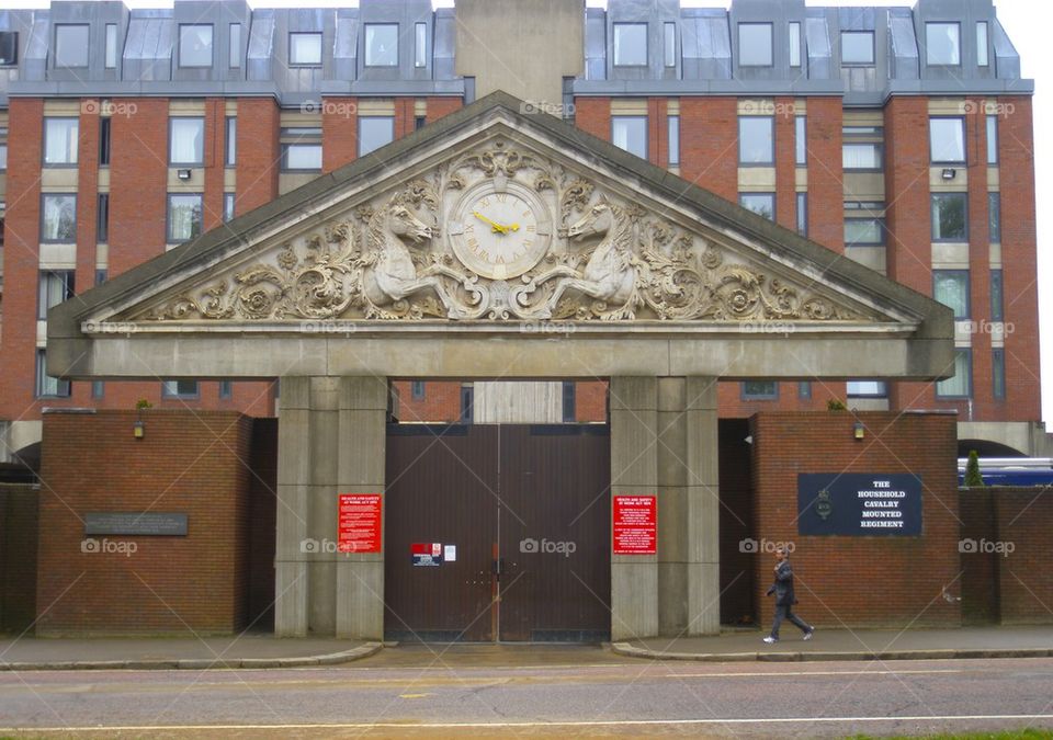 THE HOUSEHOLD CALVARY MOUNTED REGIMENT LONDON, ENGLAND