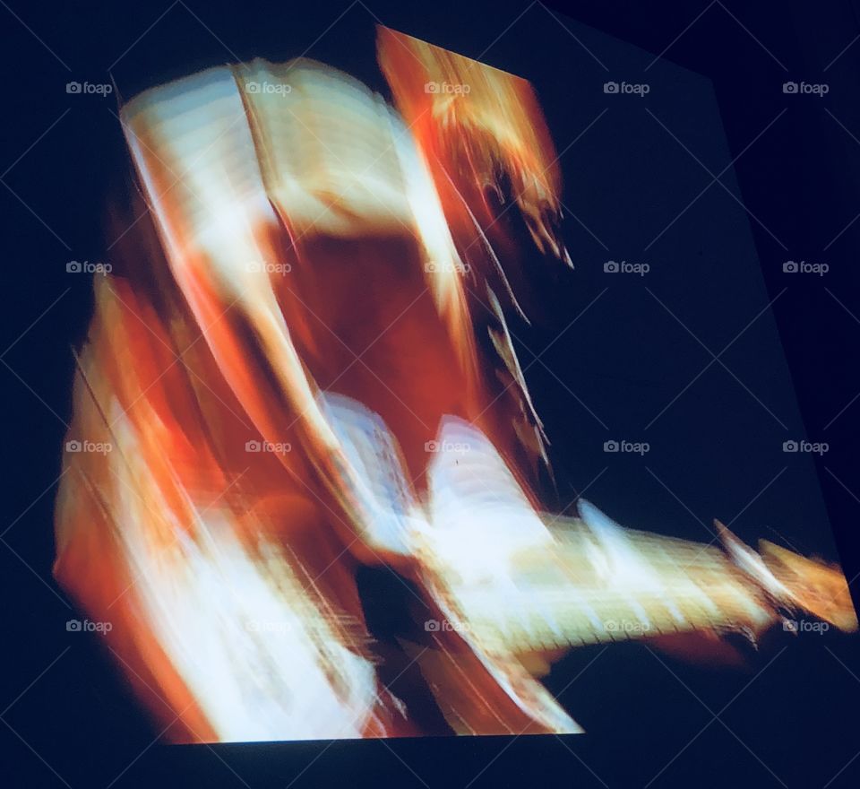 My blur abstract picture taken at concert (Imagine Dragons Evolve Tour) #2