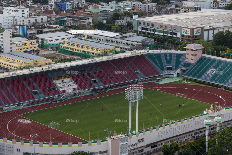 Stadium top view