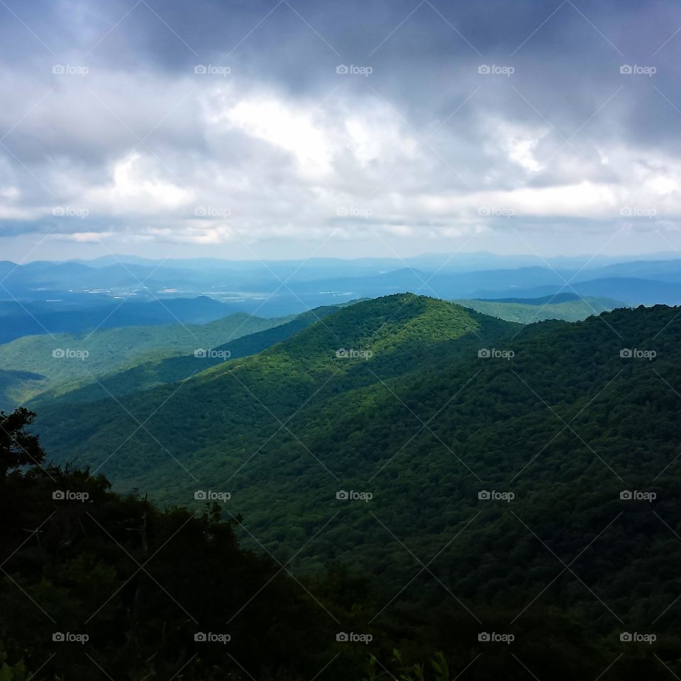 Mountain, Landscape, Sky, Fog, Nature