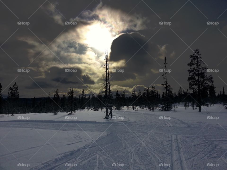 Storm clouds