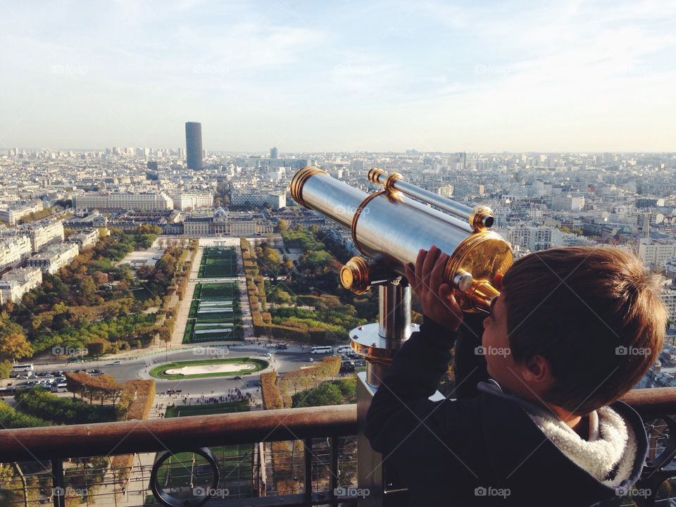 Paris from Eiffel Tower 