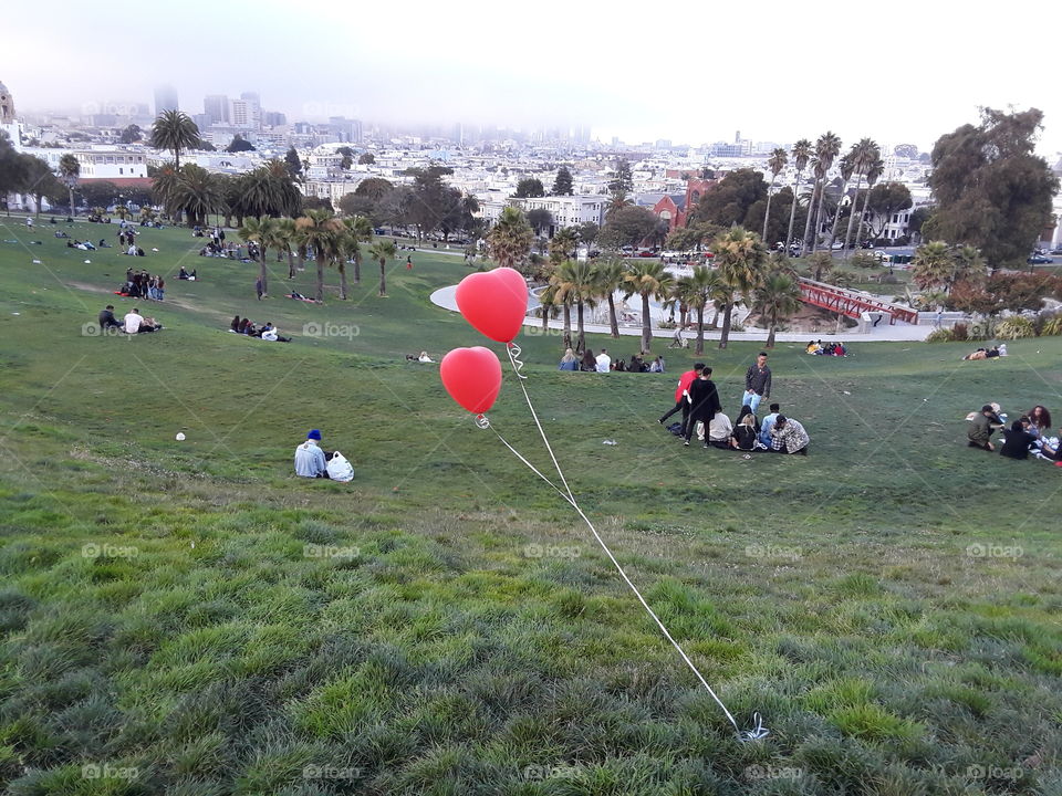 Love Dolores Park San Francisco California