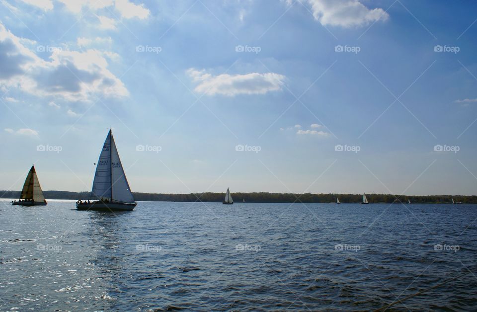 Sailing on the Chesapeake 