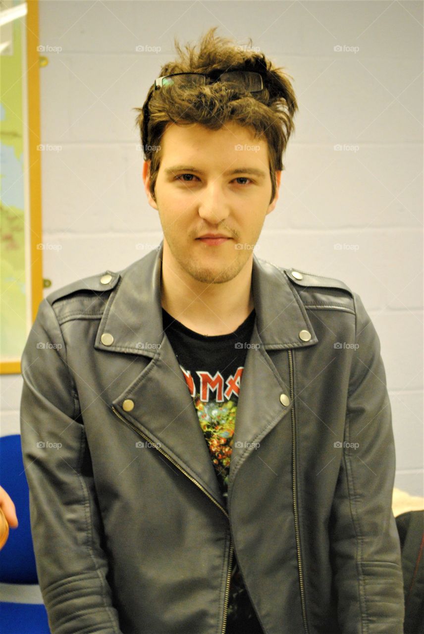 Actor backstage in the production of twelfth night