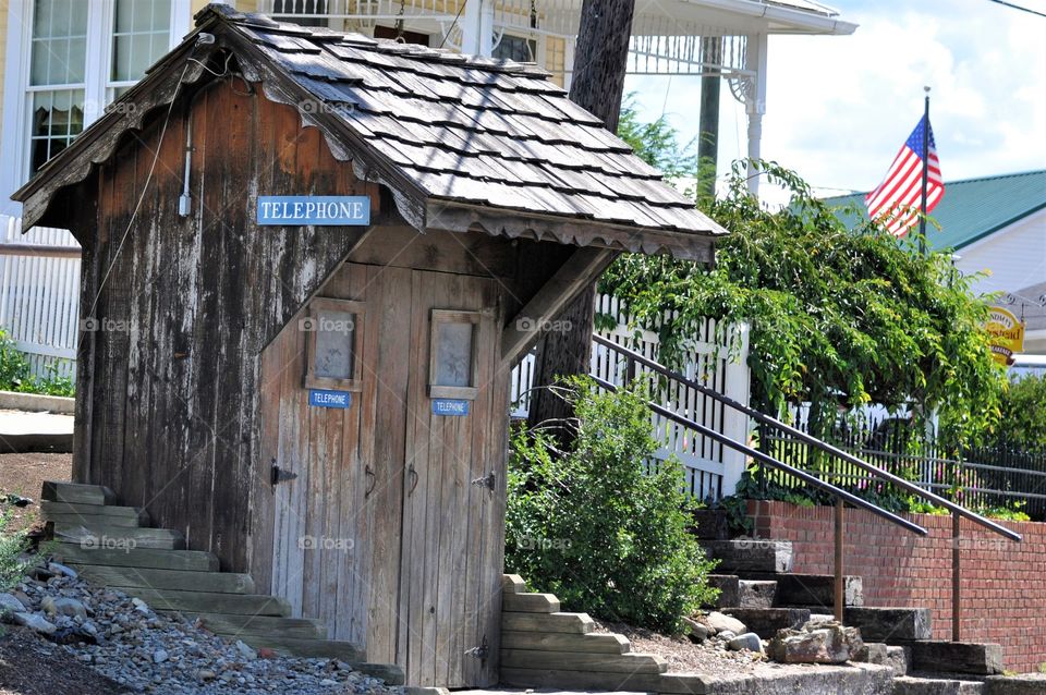 Ohio’s Amish Country, phone booth