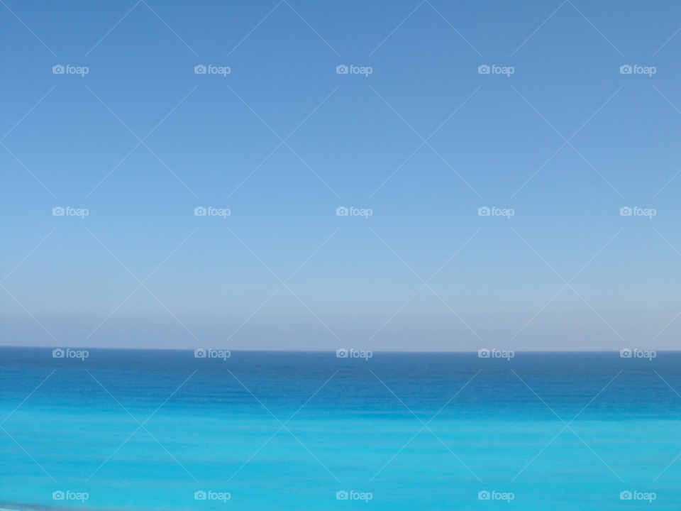 mexico cancun playa del carmen beach ocean sky by StyleDone