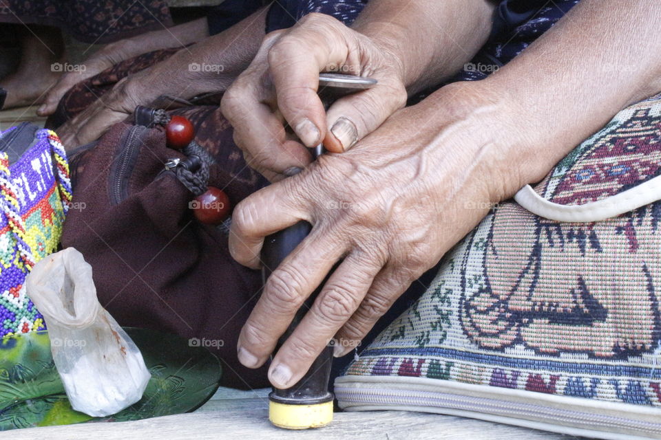 Old Woman's Hands