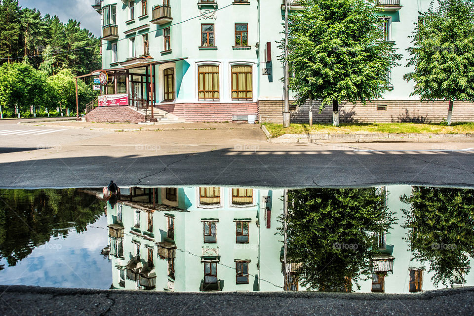 House reflection