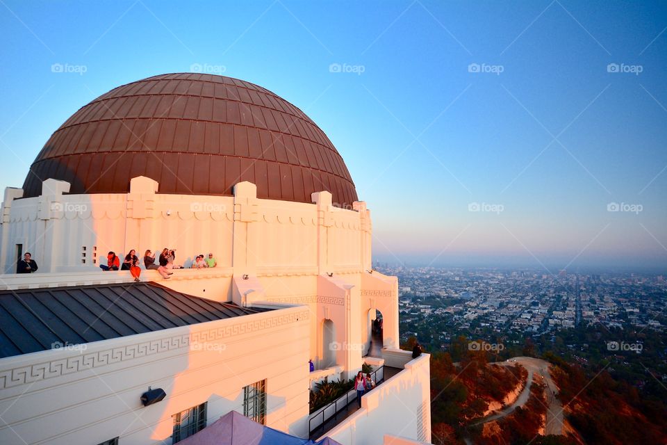 Can't beat the view at Griffith Observatory in Los Angeles 