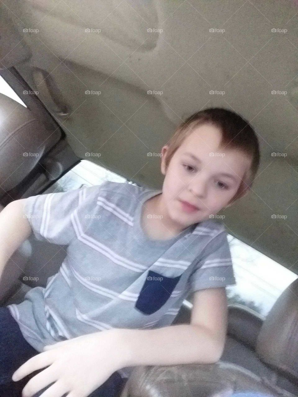 A child's happiness is pure.