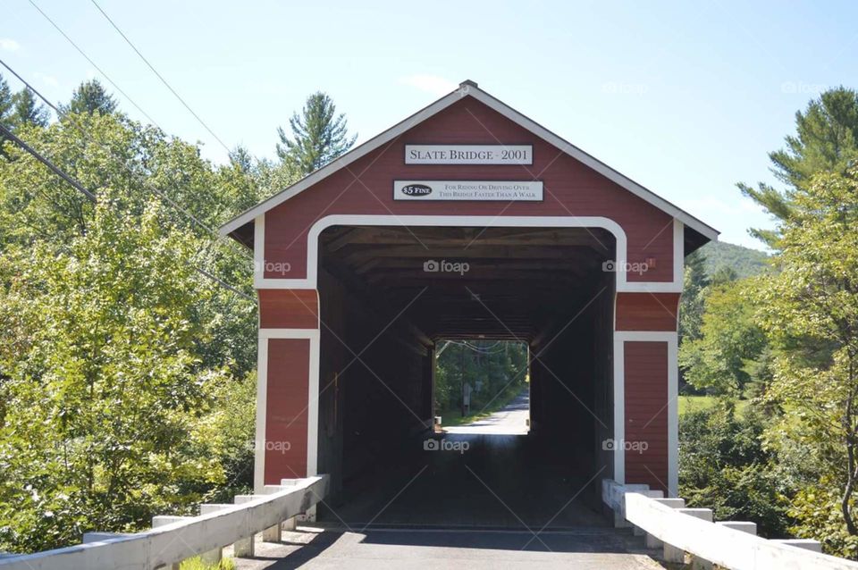 Slate Covered Bridge, Monadnock Region, NH